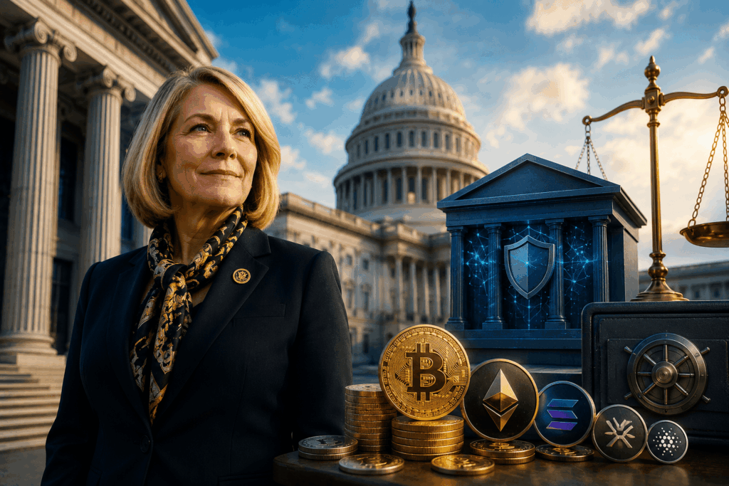 Senator Cynthia Lummis Leads Push for Fair Digital Asset Capital Rules in U.S. Banking System