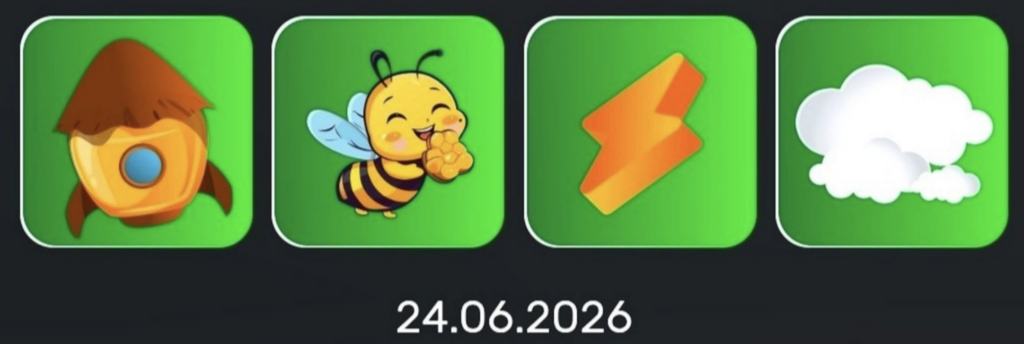 Screenshot 2026-06-24 at 105103 AM Bee Harvest Daily Combo 24 June 2026
