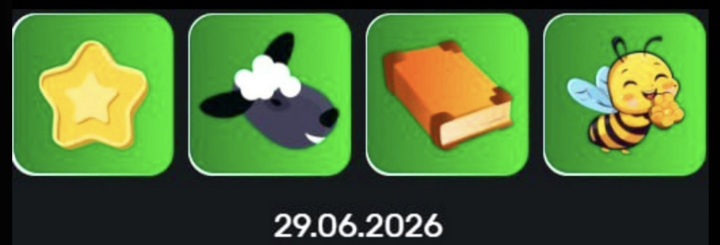 Bee Harvest Daily Combo 29 June 2026