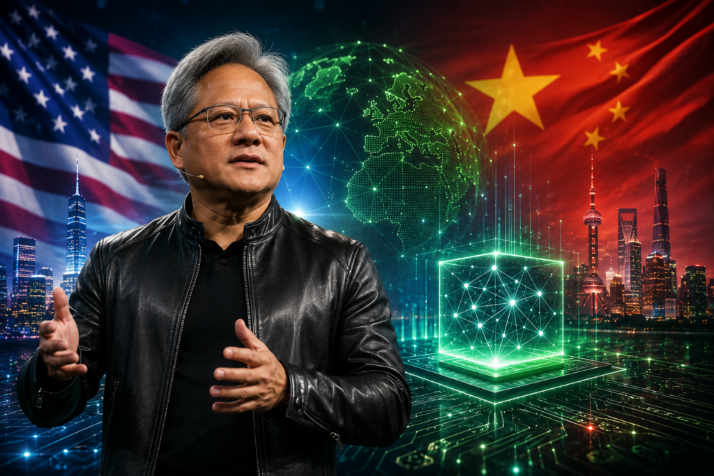 Nvidia CEO Jensen Huang Opposes Ban on Chinese Open-Source AI Models in the U.S.