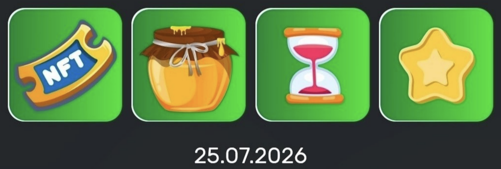 Bee Harvest Daily Combo 25 July 2026