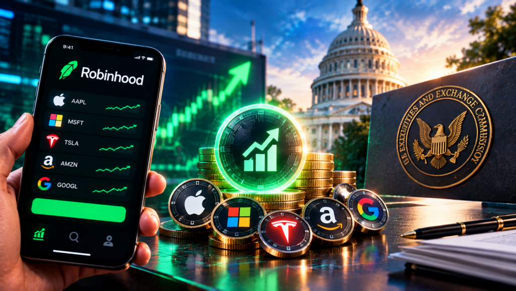 Citizens Says Robinhood Could Move Quickly on U.S. Tokenized Stocks After SEC Framework