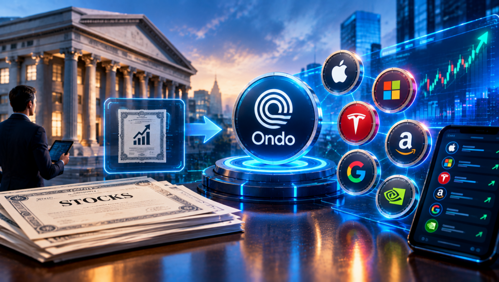 Ondo Finance Lets Institutions Mint Tokenized Stocks Using Existing Shares