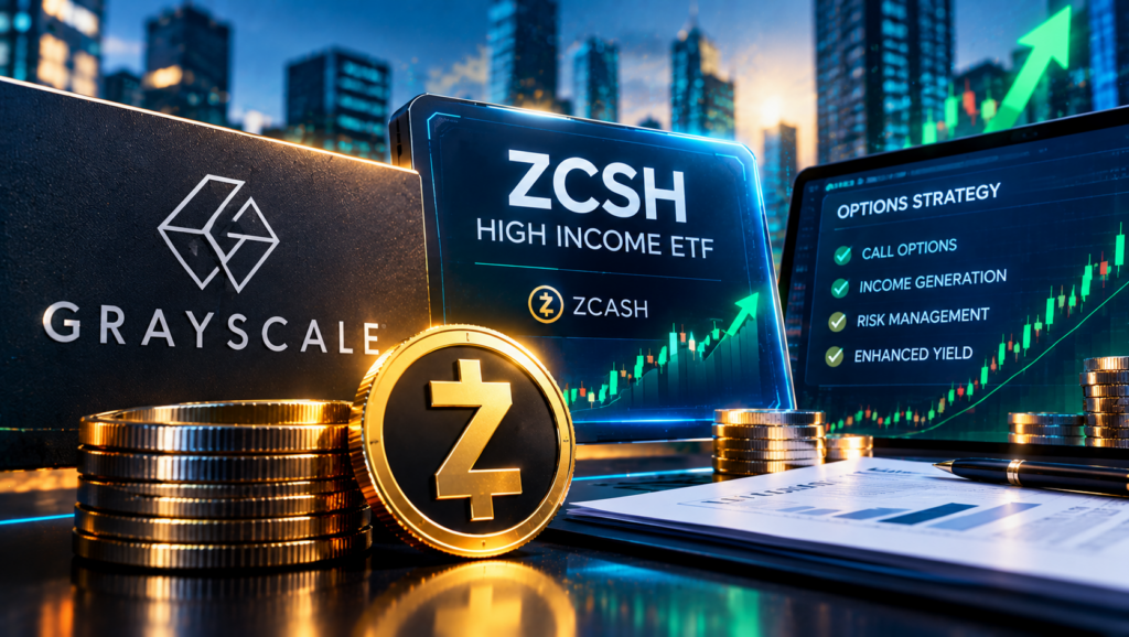 Grayscale Files for ZCSH High Income ETF Using Zcash Options Strategy