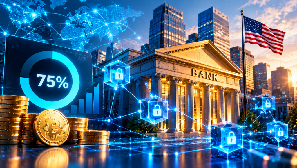75% of US Banks Have Blockchain Programs Underway, Uphold Survey Finds