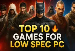 Top 10 Low-Spec PC Games That Run on Almost Any Laptop