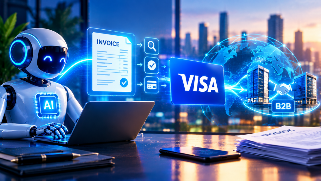 Visa Launches Live AI Agent Payment Pilot for B2B Invoice Payments
