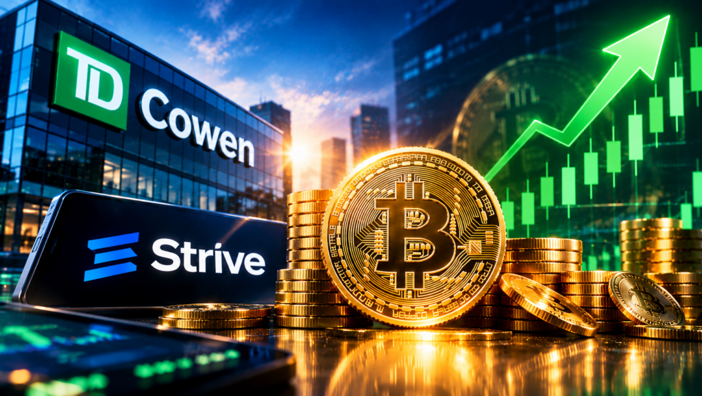 TD Cowen Raises Strive Price Target to $56 After Strive’s Bitcoin Buying Spree