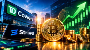Bitcoin Surge TD Cowen and Strive – QuikNotes TD Cowen Raises Strive Price Target to $56 After Strive’s Bitcoin Buying Spree