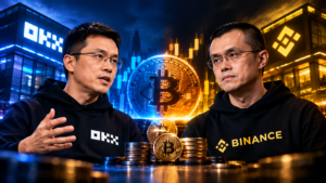 Crypto Exchange Showdown_ OKX vs Binance – QuikNotes OKX’s Star Xu Criticizes CZ’s Framing of Binance’s $800 Million Post-Crash Compensation