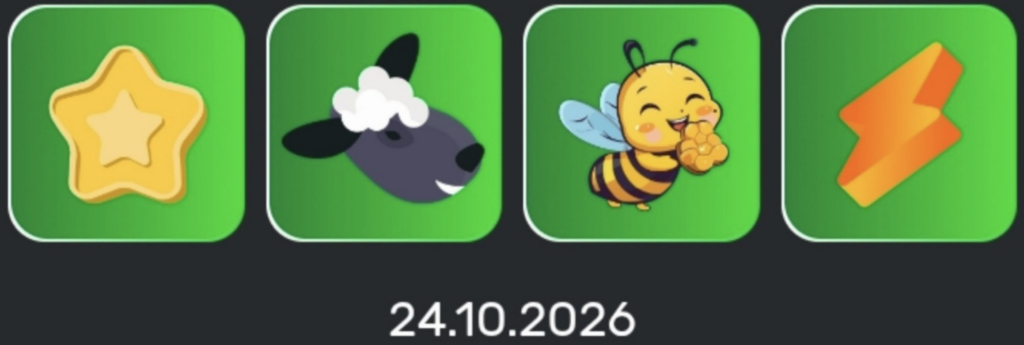 Bee Harvest Daily Combo 24 October 2026